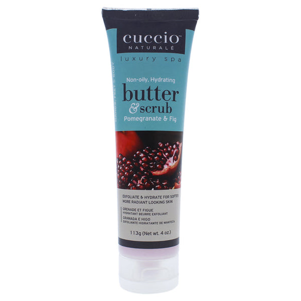 Cuccio Butter and Scrub - Pomegranate and Fig by Cuccio for Unisex - 4 oz Scrub