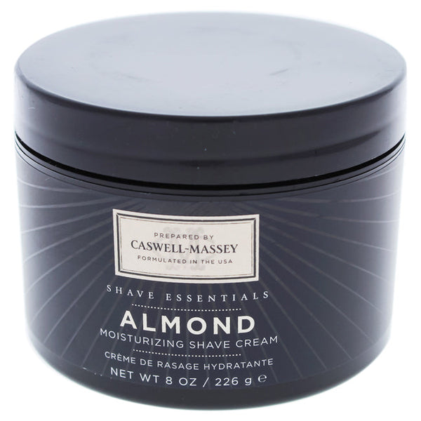 Caswell-Massey Almond Moisturizing Shave Cream by Caswell-Massey for Men - 8 oz Shave Cream