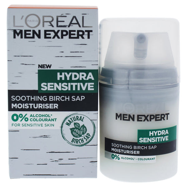 LOreal Professional Men Expert Hydra Sensitive Moisturiser by LOreal Professional for Men - 1.7 oz Moisturizer