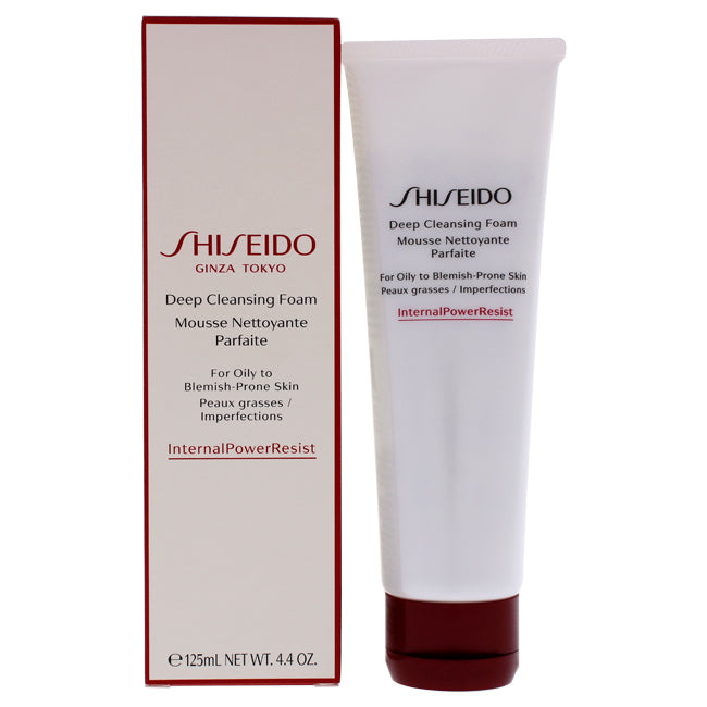 Shiseido Deep Cleansing Foam by Shiseido for Women - 4.4 oz Cleanser