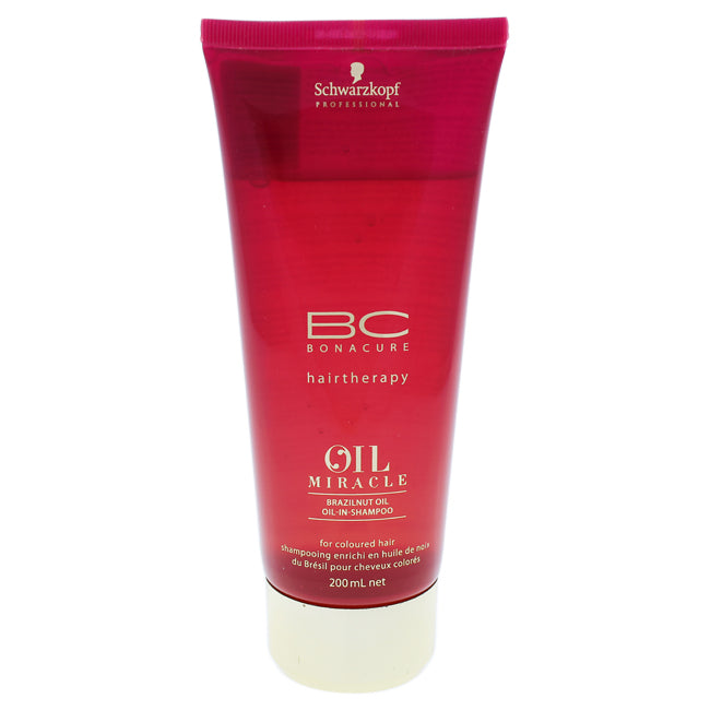 Schwarzkopf BC Bonacure Oil Miracle Brazilnut Oil-In-Shampoo by Schwarzkopf for Unisex - 6.76 oz Shampoo