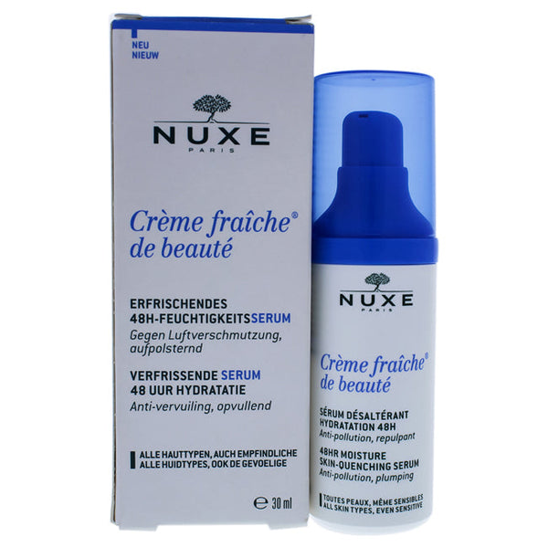 Nuxe Creme Fraiche de Beaute 48HR Moisture Skin-Quenching Serum by Nuxe for Unisex - 1 oz Serum
