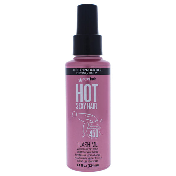 Sexy Hair Hot Sexy Hair Flash Me Quicky Blow Dry Spray by Sexy Hair for Women - 4.1 oz Hairspray