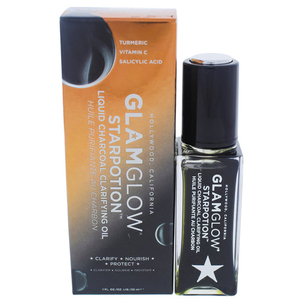 Glamglow Starpotion Liquid Charcoal Clarifying Oil by Glamglow for Women - 1 oz Oil