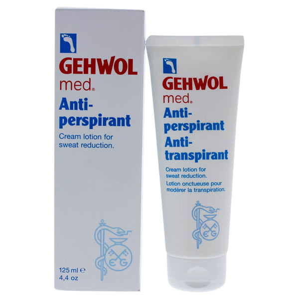 Gehwol Med Anti-Perspirant Foot Cream Lotion by Gehwol for Unisex - 4.4 oz Cream