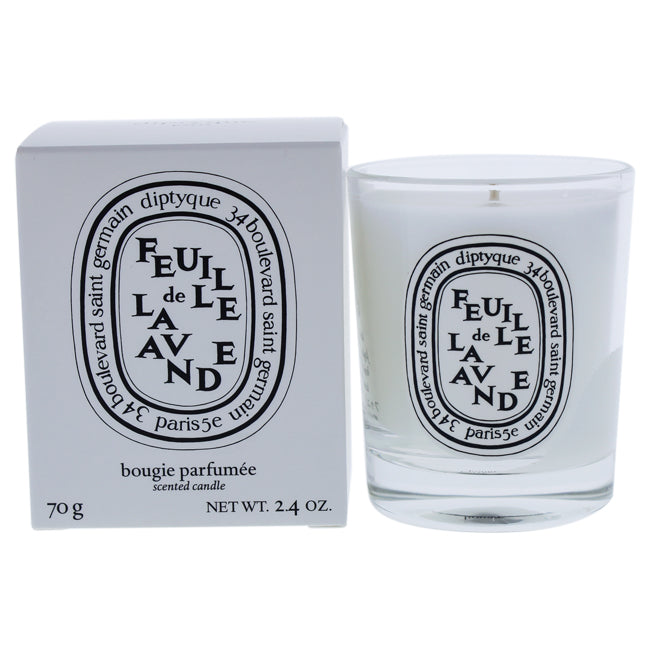 Diptyque Feuille de Lavande Candle by Diptyque for Unisex - 2.4 oz Candle