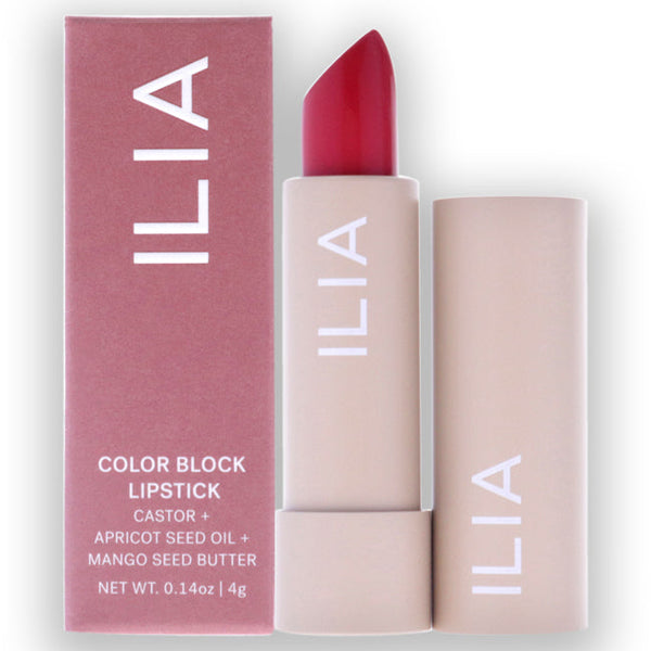 ILIA Beauty Color Block High Impact Lipstick - Grenadine by ILIA Beauty for Women - 0.14 oz Lipstick