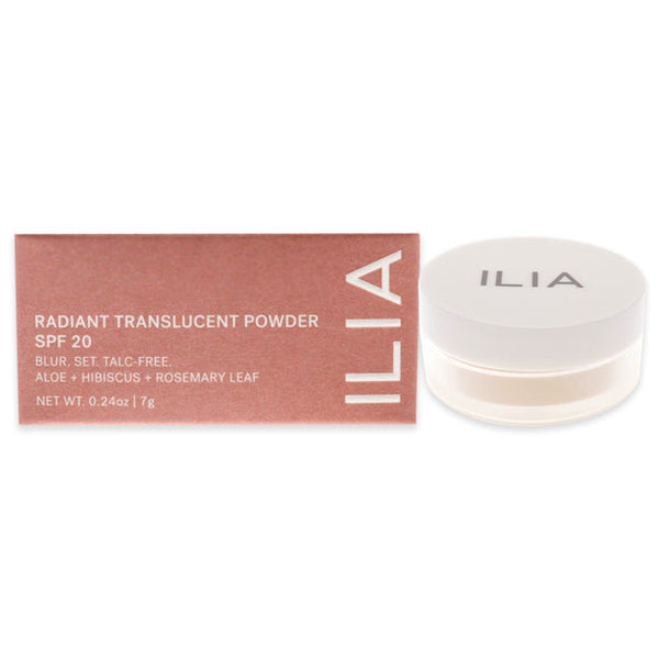 ILIA Beauty Radiant Transclucent Powder SPF 20 - Magic Sands by ILIA Beauty for Women - 0.24 oz Powder