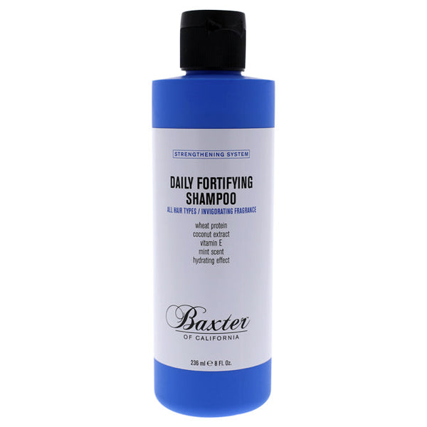 Baxter Of California Daily Fortifying Shampoo by Baxter Of California for Men - 8 oz Shampoo