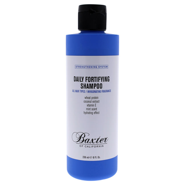 Baxter Of California Daily Fortifying Shampoo by Baxter Of California for Men - 8 oz Shampoo