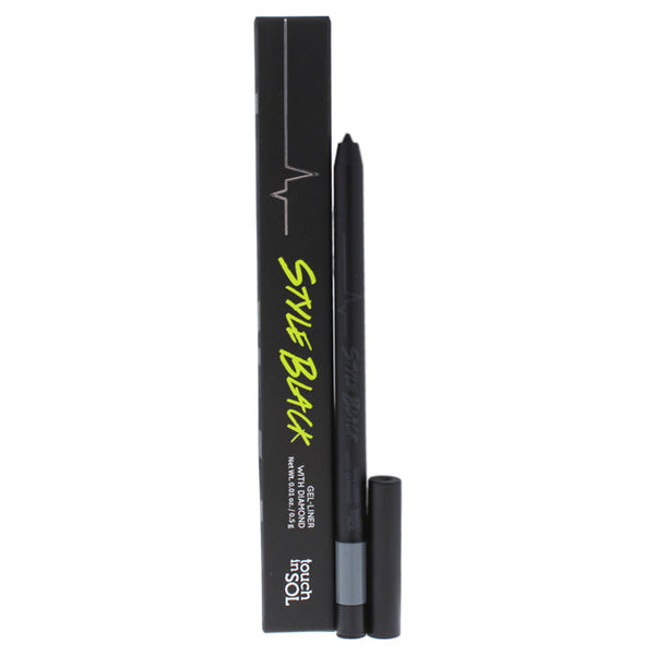 Touch In Sol Style Black Gel-Liner With Diamond - 1 Onyx by Touch In Sol for Women - 0.01 oz Eyeliner