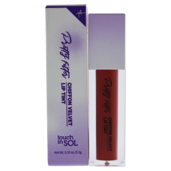 Touch In Sol Pretty Filter Chiffon Velvet Lip Tint - 2 Shy Rose by Touch In Sol for Women - 0.19 oz Lipstick