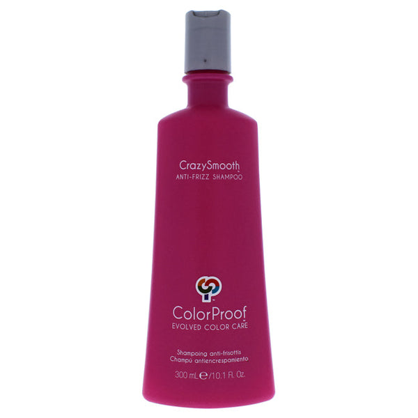 ColorProof CrazySmooth Anti-Frizz Shampoo by ColorProof for Unisex - 10.1 oz Shampoo