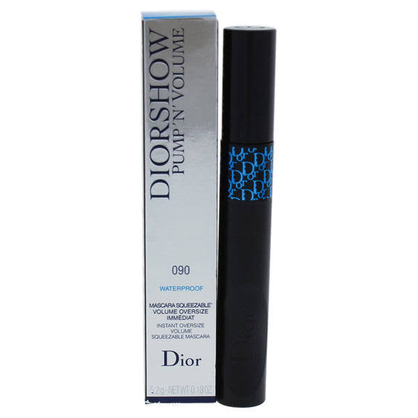 Christian Dior Diorshow Pump N Volume Waterproof Mascara - 090 Black Pump by Christian Dior for Women - 0.18 oz Mascara