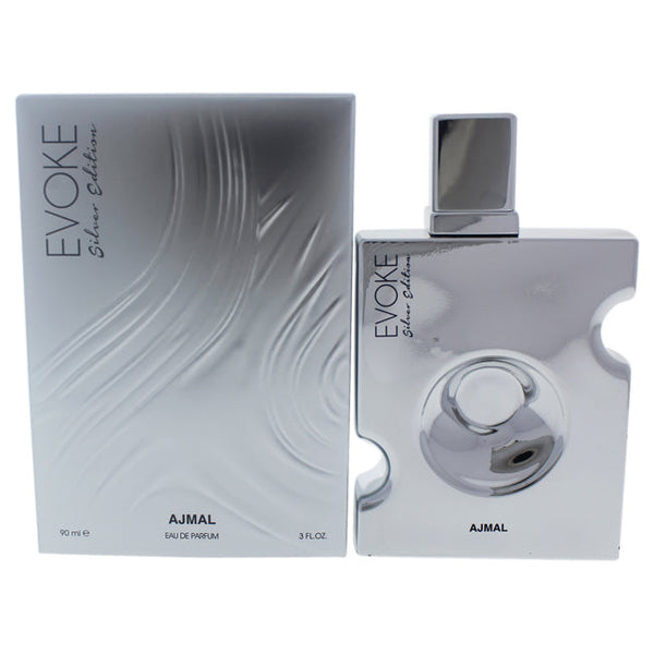 Ajmal Evoke Silver Edition by Ajmal for Men - 3 oz EDP Spray