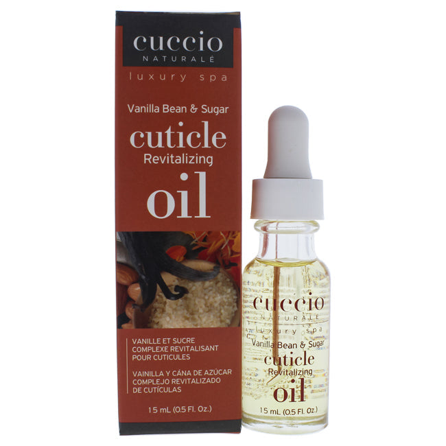 Cuccio Cuticle Revitalizing Oil - Vanilla Bean and Sugar Manicure by Cuccio for Unisex - 0.5 oz Oil