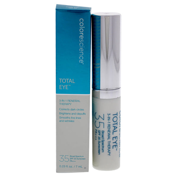 Colorescience Total Eye 3-In-1 Renewal Therapy SPF 35 by Colorescience for Women - 0.23 oz Sunscreen
