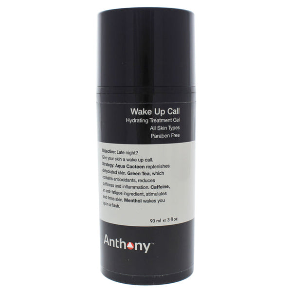 Anthony Wake Up Call Hydrating Treatment Gel by Anthony for Men - 3 oz Treatment