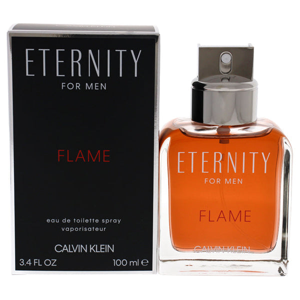 Calvin Klein Eternity Flame by Calvin Klein for Men - 3.4 oz EDT Spray