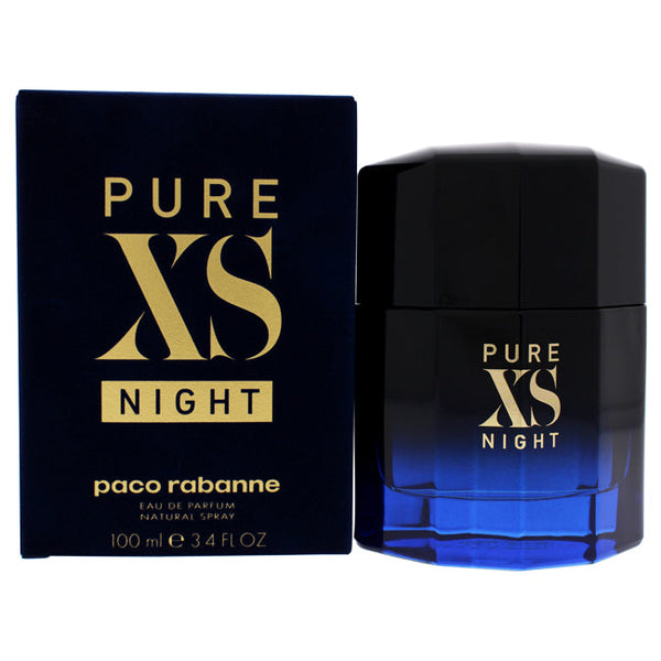 Paco Rabanne Pure XS Night by Paco Rabanne for Men - 3.4 oz EDP Spray