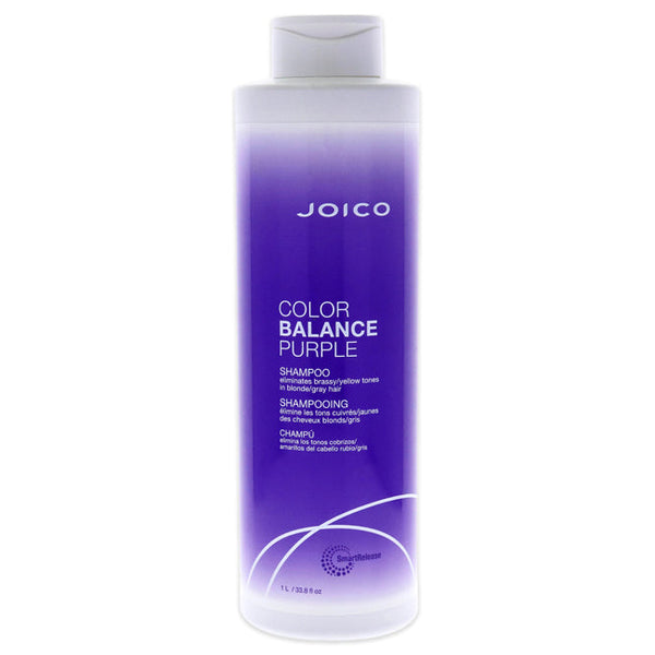 Joico Color Balance Purple Shampoo by Joico for Unisex - 33.8 oz Shampoo