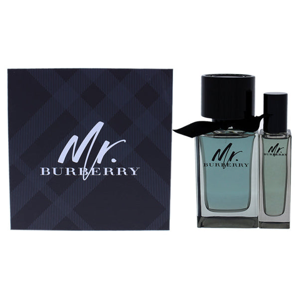 Burberry Mr. Burberry by Burberry for Men - 2 Pc Gift Set 3.3oz EDT Spray, 1oz EDT Spray