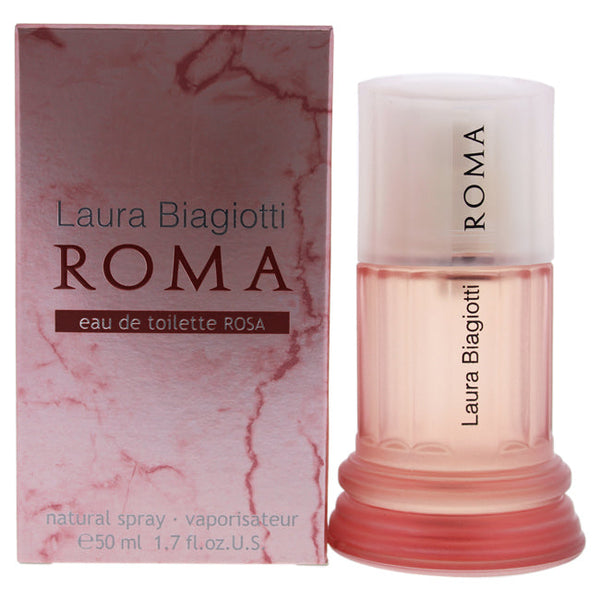 Laura Biagiotti Roma Rosa by Laura Biagiotti for Women - 1.7 oz EDT Spray