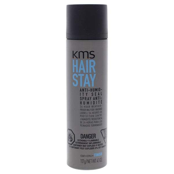 KMS HairStay Anti-Humidity Seal Spray by KMS for Unisex - 4.1 oz Hair Spray