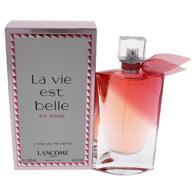 Lancome La Vie Est Belle en Rose by Lancome for Women - 3.4 oz EDT Spray