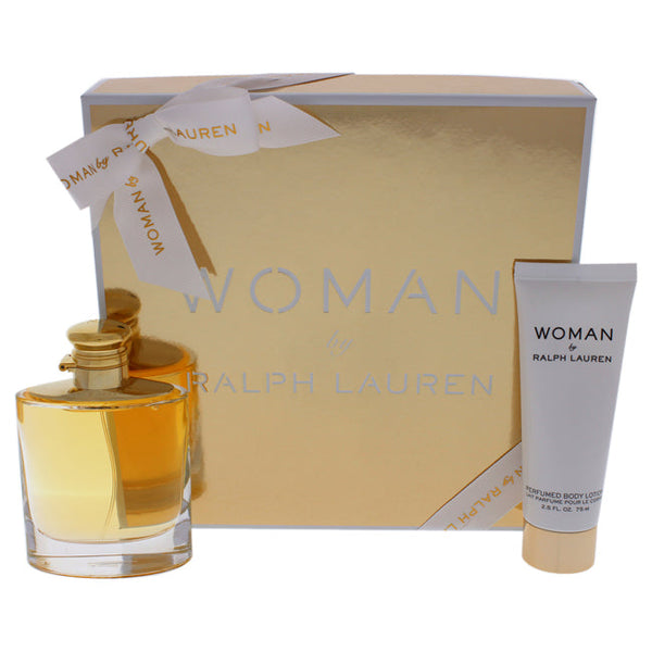 Ralph Lauren Woman by Ralph Lauren for Women - 2 Pc Gift Set 3.4oz EDP Spray, 2.5oz Perfumed Body Lotion