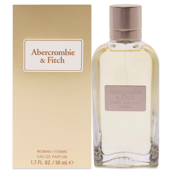 First Instinct Sheer by Abercrombie and Fitch for Women - 1.7 oz EDP Spray