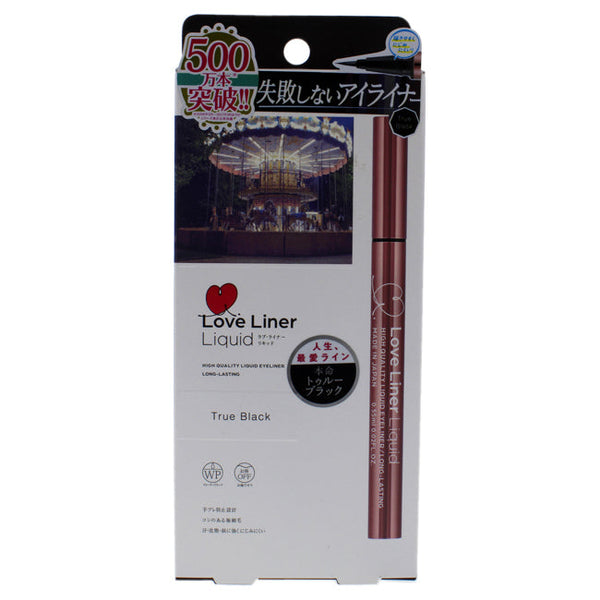 MSH Love Liner Liquid Eyeliner - True Black by MSH for Women - 0.02 oz Eyeliner