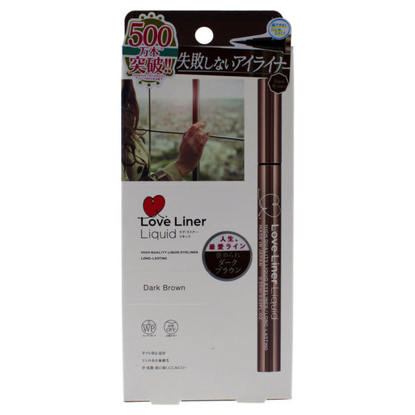 MSH Love Liner Liquid Eyeliner - Dark Brown by MSH for Women - 0.02 oz Eyeliner