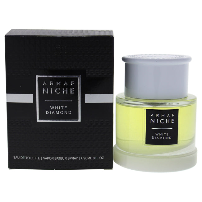 Armaf Niche White Diamond by Armaf Niche for Men - 3 oz EDT Spray