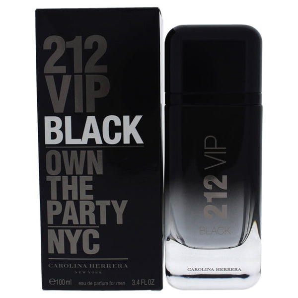 Carolina Herrera 212 VIP Black by Carolina Herrera for Men - 3.4 oz EDP Spray