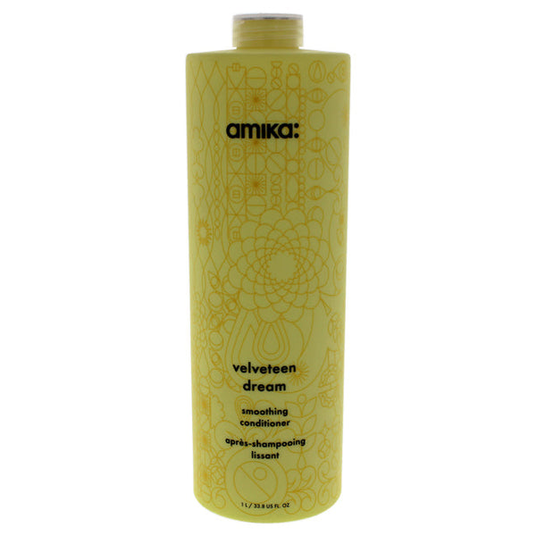 Amika Velveteen Dream Smoothing Conditioner by Amika for Unisex - 33.8 oz Conditioner