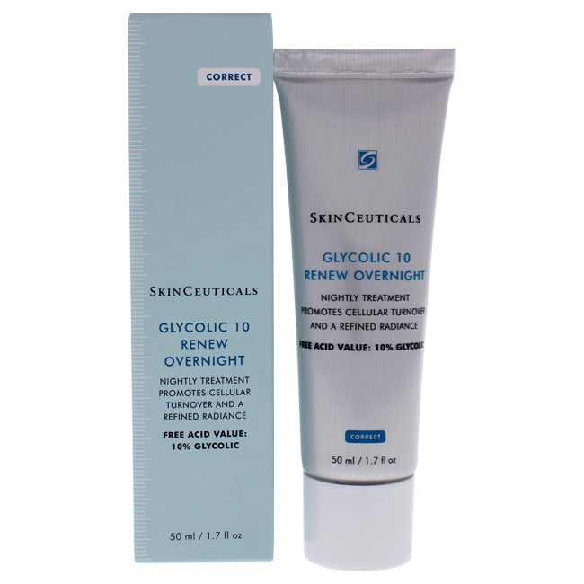 Skin Ceuticals Glycolic 10 Renew Overnight by SkinCeuticals for Women - 1.7 oz Treatment