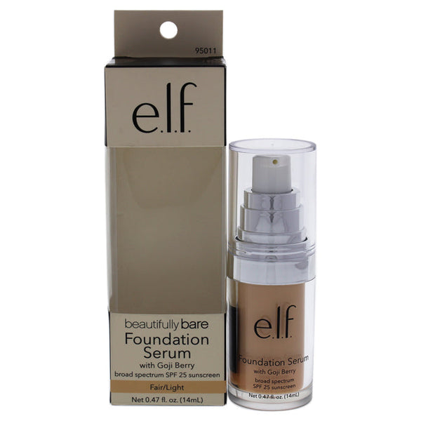 e.l.f. Beautifully Bare Foundation Serum SPF 25 - Fair-light by e.l.f. for Women - 0.47 oz Foundation