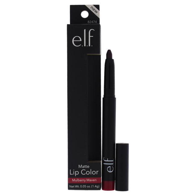 e.l.f. Matte Lip Color - Mulberry Maven by e.l.f. for Women - 0.05 oz Lipstick