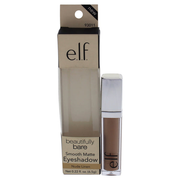 e.l.f. Beautifully Bare Smooth Matte Eyeshadow - Nude Linen by e.l.f. for Women - 0.22 oz Eyeshadow