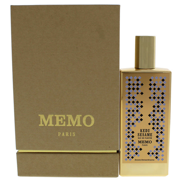Memo Paris Kedu Sesame by Memo Paris for Unisex - 2.53 oz EDP Spray