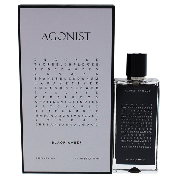 Agonist Black Amber by Agonist for Unisex - 1.7 oz EDP Spray