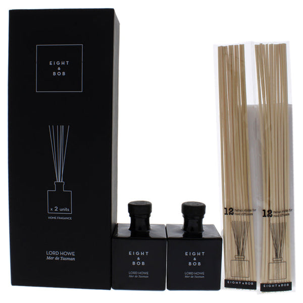 Eight and Bob Lord Howe Mer de Tasman by Eight and Bob for Unisex - 2 x 100 ml Diffuser