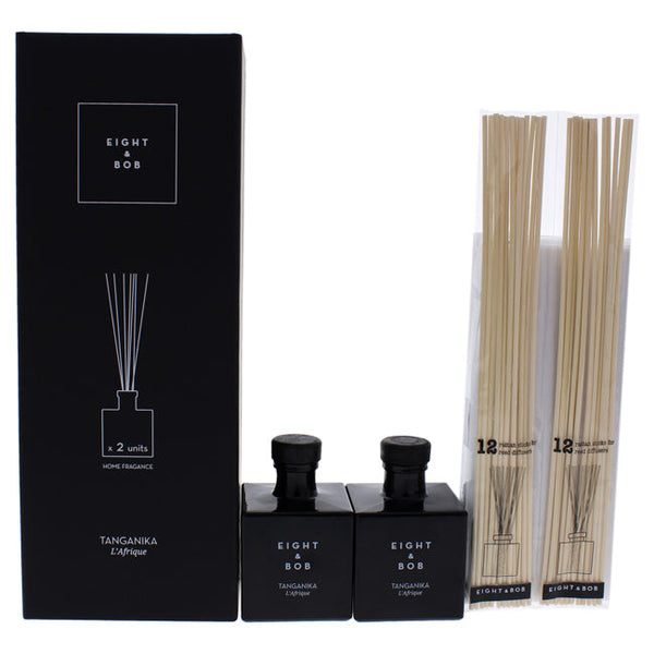 Eight and Bob Tanganika LAfrique by Eight and Bob for Unisex - 2 x 100 ml Diffuser