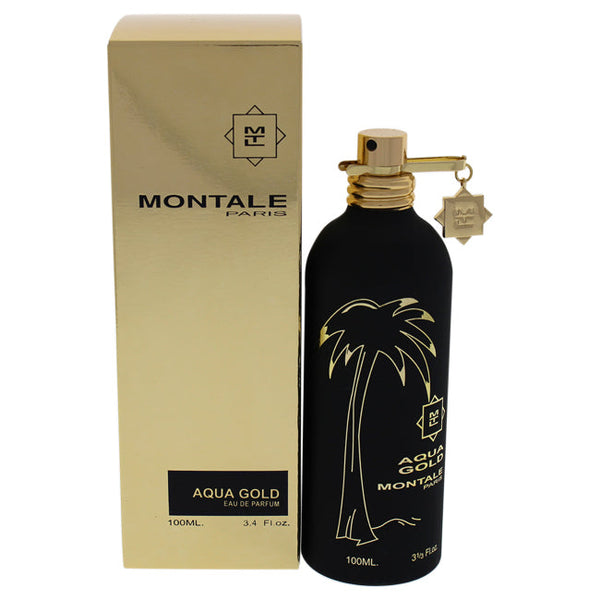 Montale Aqua Gold by Montale for Unisex - 3.4 oz EDP Spray