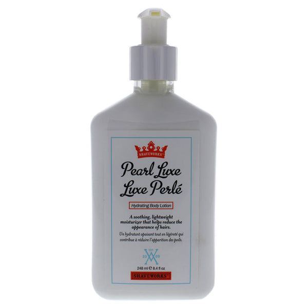 Shaveworks Pearl Luxe Hydrating Body Lotion by Shaveworks for Unisex - 8.4 oz Body Lotion