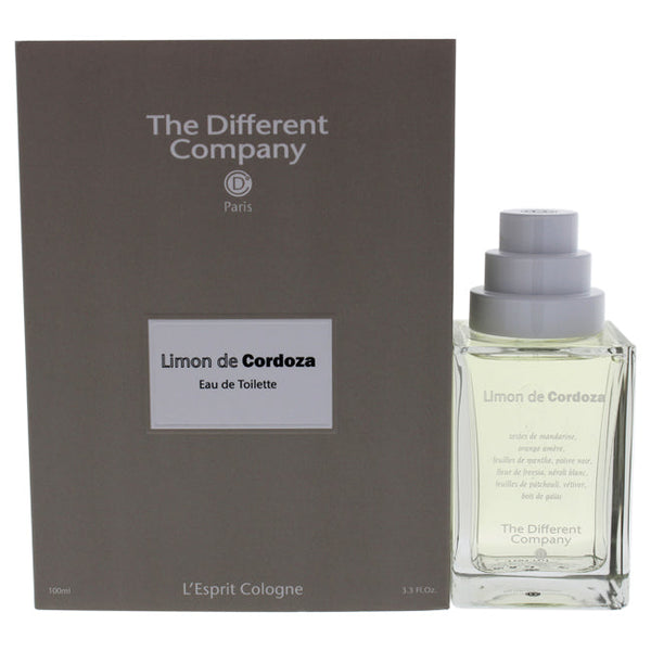 The Different Company Limon De Cordoza by The Different Company for Unisex - 3.3 oz EDT Spray