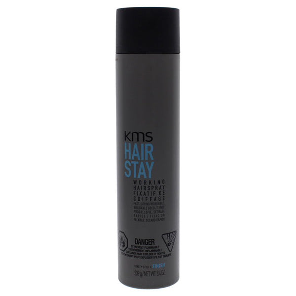 KMS Hairstay Working Hairspray by KMS for Unisex - 8.4 oz Hairspray