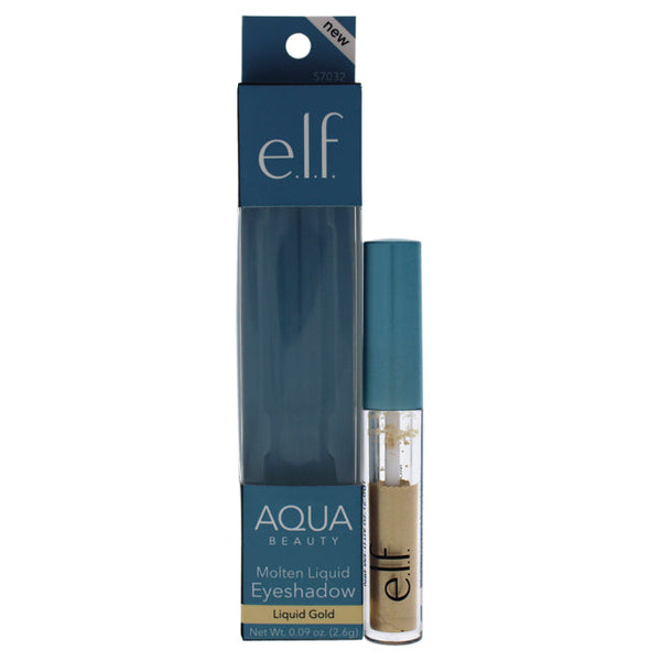 e.l.f. Aqua Beauty Molten Liquid Eyeshadow - Liquid Gold by e.l.f. for Women - 0.09 oz Eyeshadow