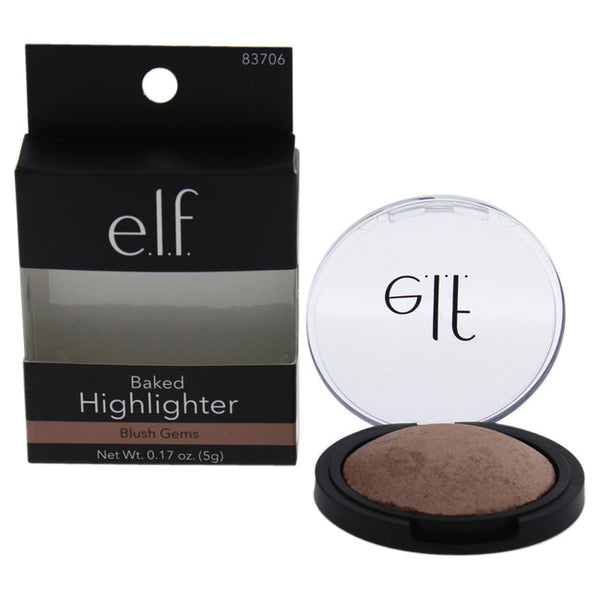 e.l.f. Baked Highlighter - Blush Gems by e.l.f. for Women - 0.17 oz Highlighter